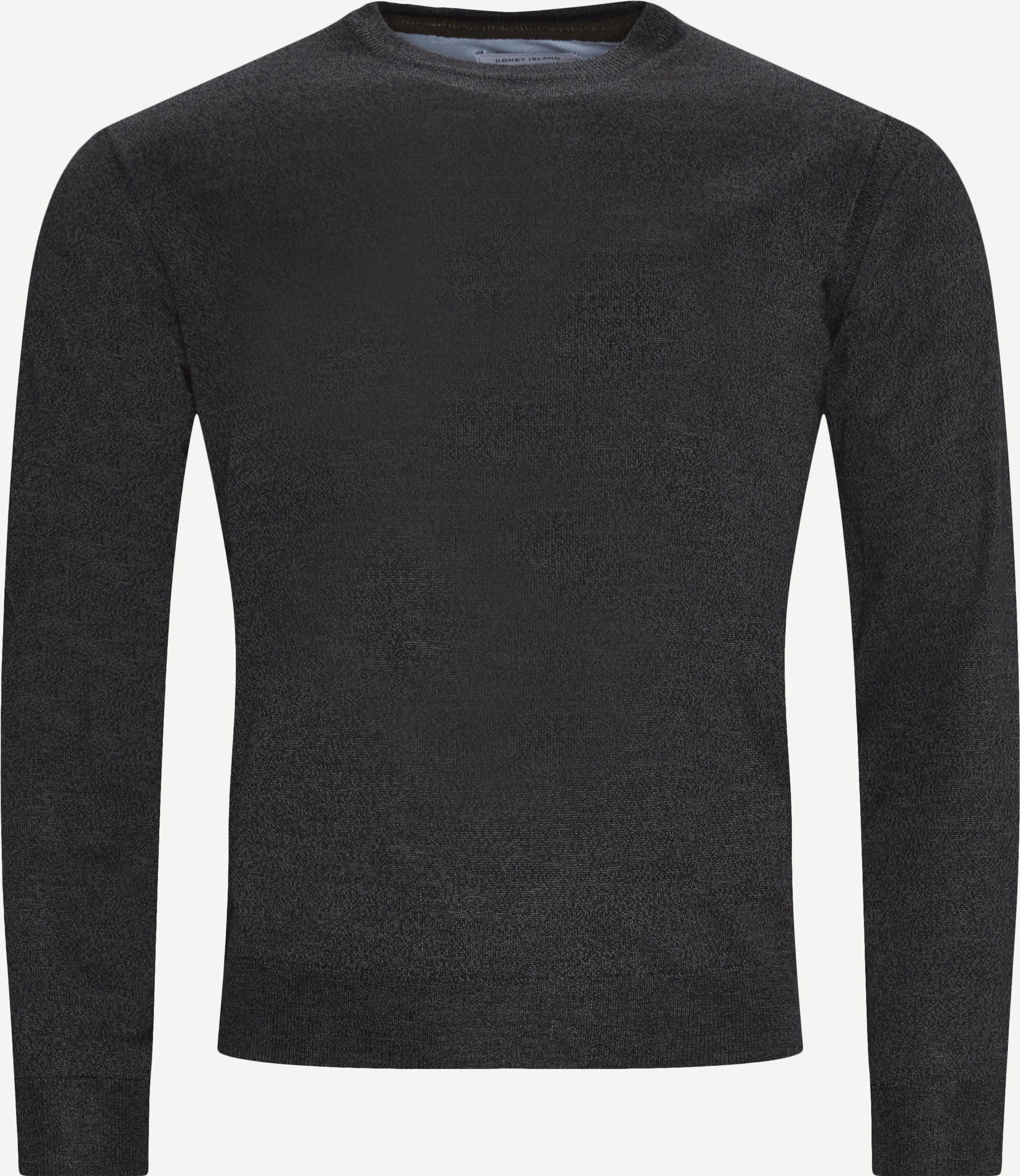 Lipan Merino knitted sweater - Knitwear - Regular fit - Grey
